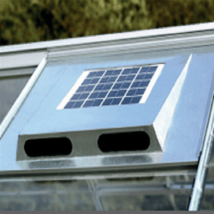 Kasvuhoone Solar ventilatsioon