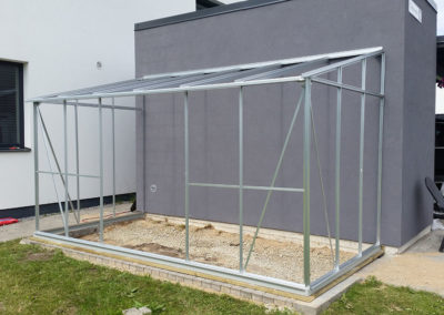 Kasvuhoone Ida 7800 alusraam